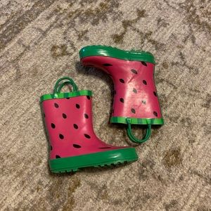 Cute toddler girls rain boots!!